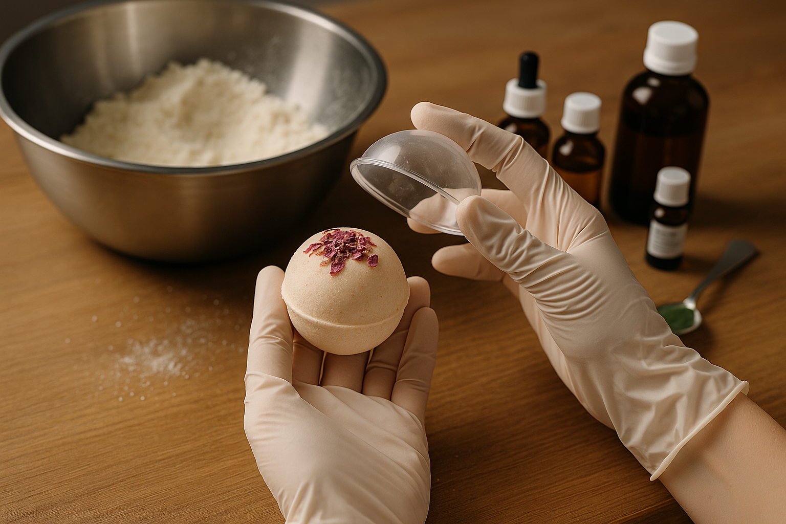 Бомбочки для&nbsp;ванны своими руками: руководство для&nbsp;новичков + 4 рецепта