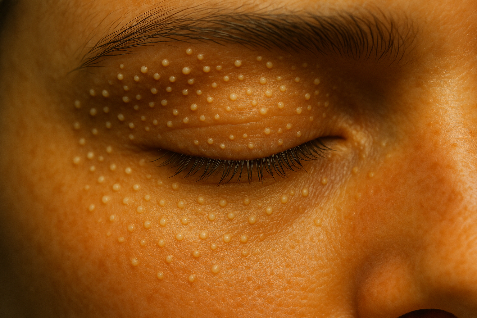 Удаление милиумов (жировиков) | EUROLAZER